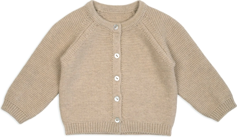 Lodger pletený merino kardigan béžový vel. 68