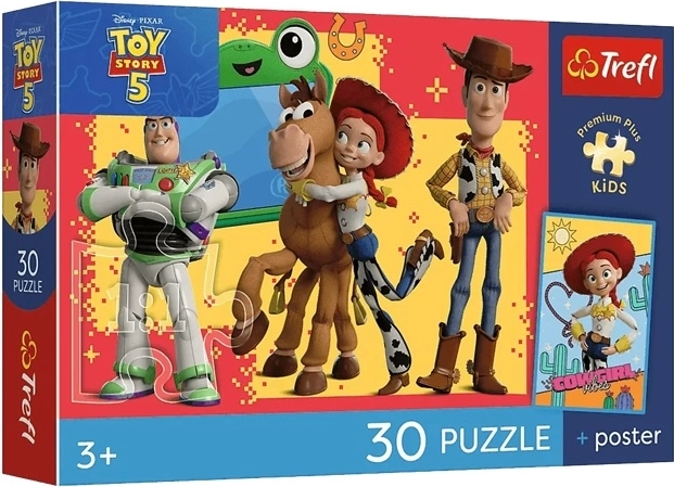 Puzzle Premium Plus Kids Toy Story – příběh hraček 30 dílků