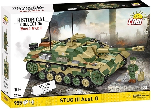 Cobi stavebnice StuG III Ausf. G – 955 dílků