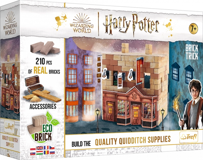 Trefl Brick Trick Harry Potter Stavba obchodu Prvotřídních potřeb pro famfrpál