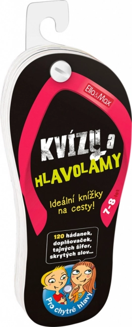 Kvízy a hlavolamy 7–8 let – zábava na cesty