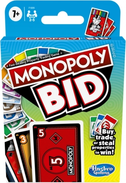 Monopoly Bid karetní hra