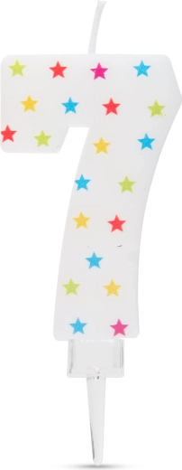 Dortová svíčka číslo 7