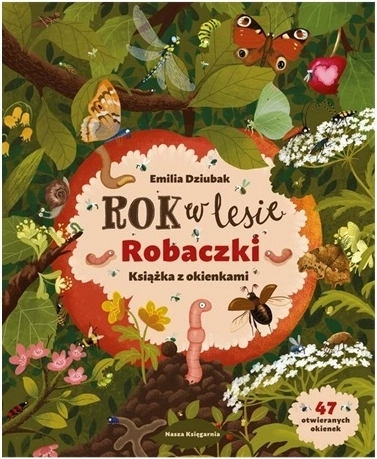 Rok v lese: broučci – kniha s okénky