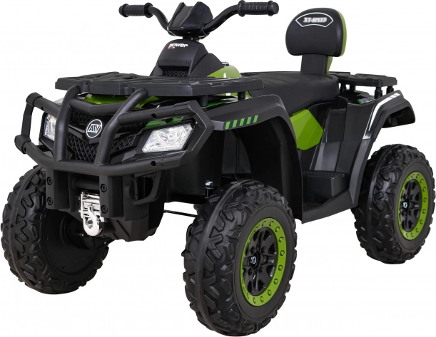 Dětská elektrická čtyřkolka Quad XT-zelená
