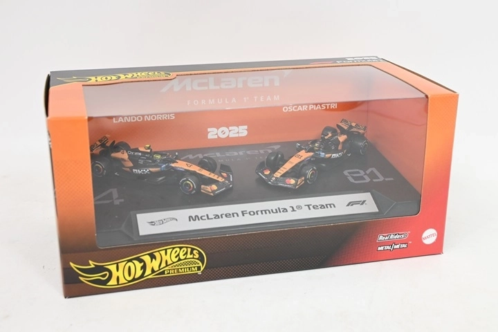Hot Wheels Premium formule 1 mclaren team 2pak