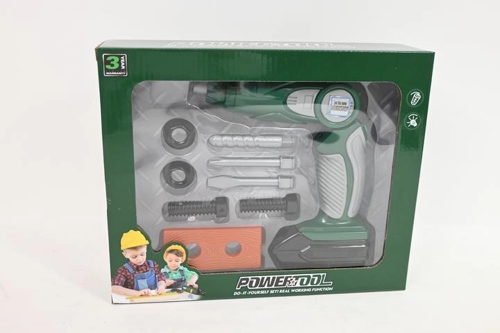 Dětská sada nářadí s vrtačkou na baterie