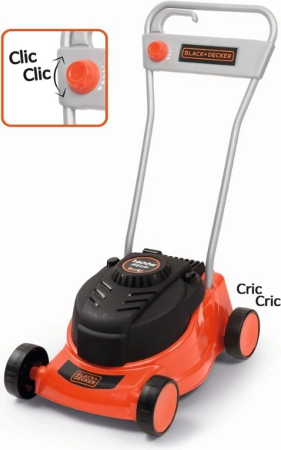 Dětská sekačka na trávu Black+Decker od Smoby