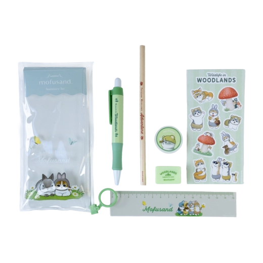 Mofusand malý školní kreativní set Woodlands