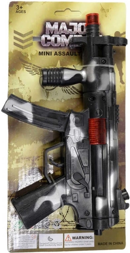 Dětský plastový samopal s klapacím zvukem 24 cm army - 1 kus