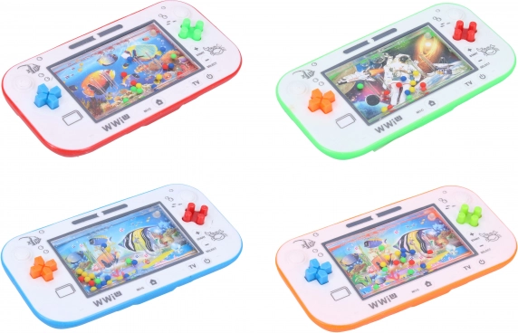 Vodní kapesní hra – prstencový hod, 15 × 8 cm