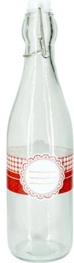 Skleněná láhev s patentním uzávěrem TORO 260 ml