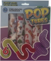 Fidget trubička s efektem světla