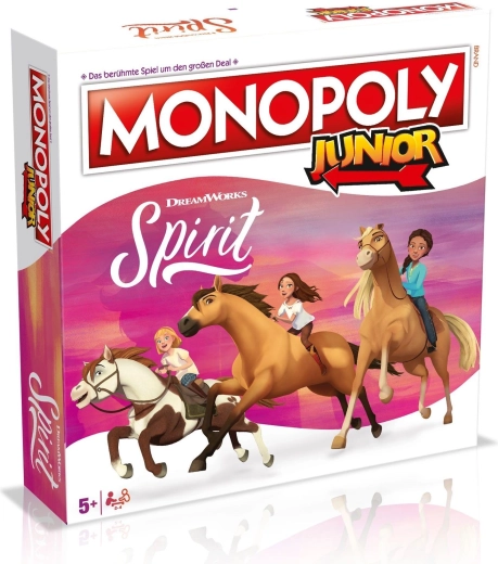 Winning Moves Monopoly Junior: Spirit Riding Free (německá verze)