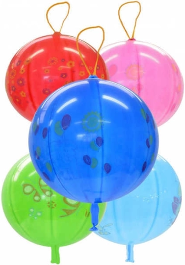 Gemar nafukovací punch ball balónek s potiskem a gumičkou 45 cm - 1 kus