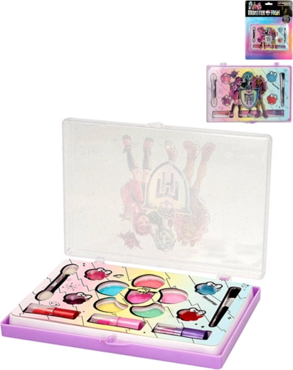 Kosmetická sada Monster High pro děti – oční stíny, rtěnky a lesky