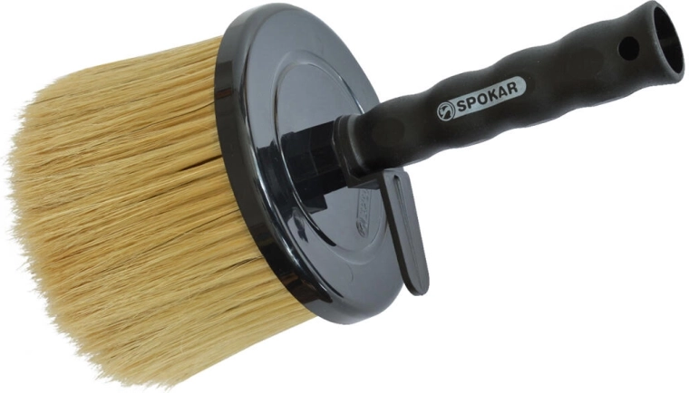 Malířská kulatá štětka s plastovým držadlem 13 cm