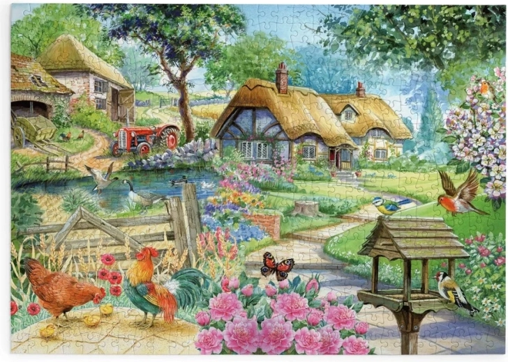 House of Puzzles Život na venkově puzzle 500 velkých dílků