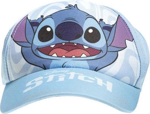 Dětská kšiltovka Disney Stitch světle modrá 52 cm
