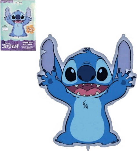Fóliový balónek Stitch 76 × 88 cm