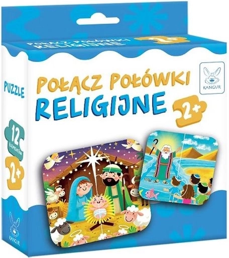 Edukativní hra Pořiď poloviny – náboženské motivy