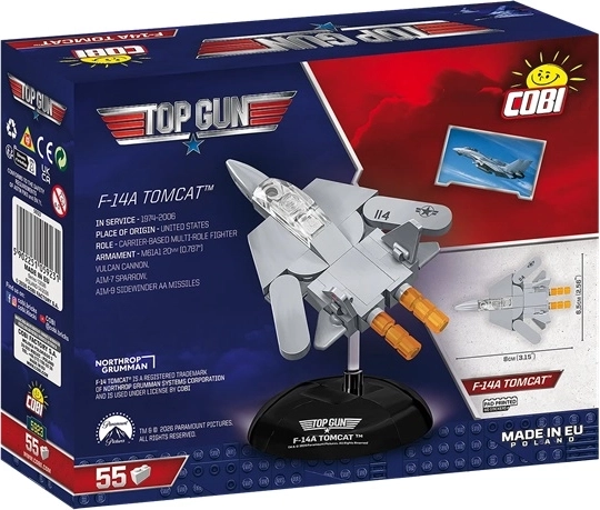 Cobi Top Gun F-14A Tomcat stavebnice letadla 1:300