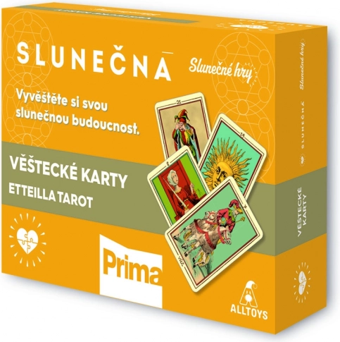 Slunečná – luxusní věštecké karty