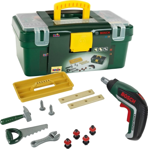 KLEIN kufřík s vrtačkou BOSCH Ixolino II pro malé kutily