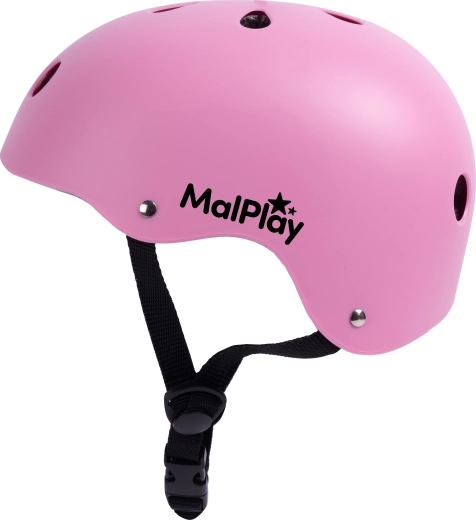 dětská cyklistická helma safekiddo růžová (s, 48–54 cm)