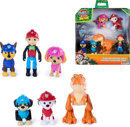 Psi Patrol Dino Adventure Pack sada figurek