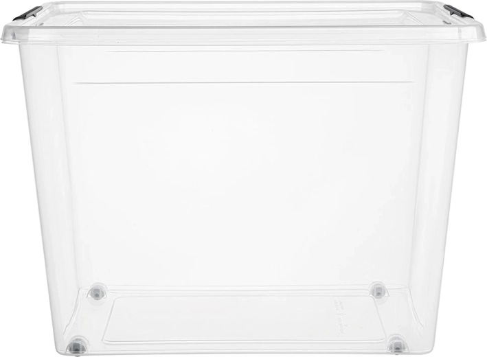 SimpleStore úložný box s víkem na kolečkách 80 l