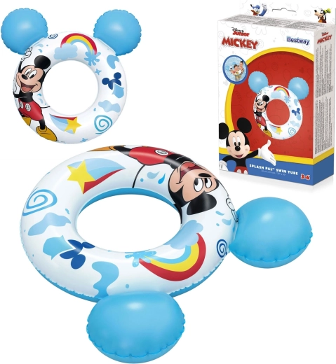 Dětský nafukovací kruh Bestway Mickey Mouse s ušima
