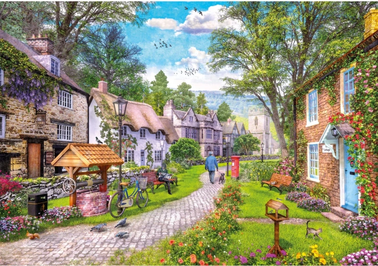 GIBSONS puzzle Chvilka klidu 500 dílků
