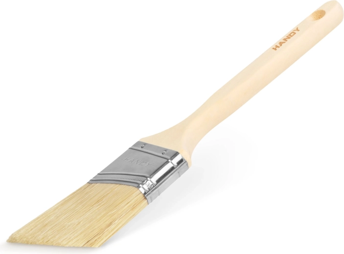 Plochý malířský štětec s dřevěnou rukojetí 63 mm
