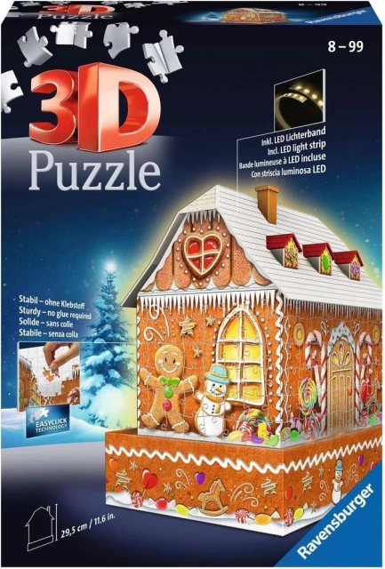 Ravensburger 3D puzzle Perníková chaloupka 216 dílků