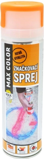 Značkovací sprej MAX COLOR 500 ml – svítivá oranžová