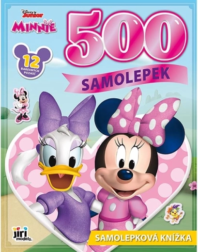 Velká samolepková knížka Minnie – 500 samolepek