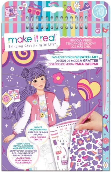 Vyškrabovací módní portfolio Make It Real