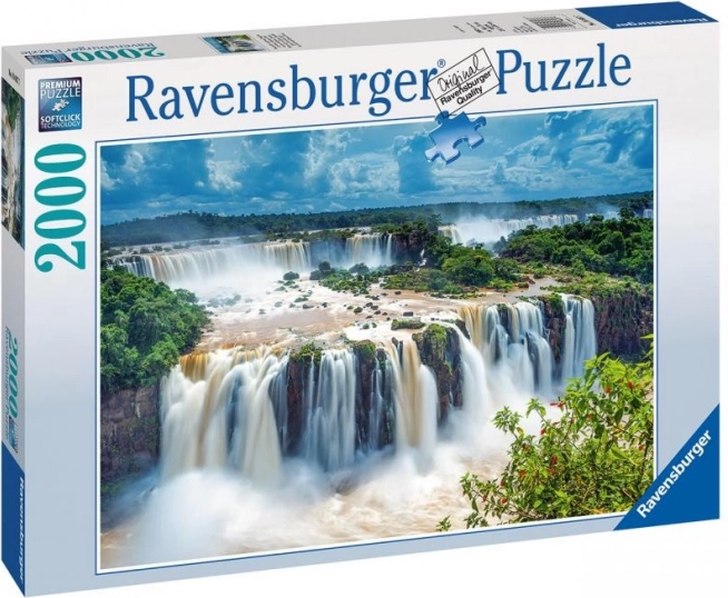 Ravensburger puzzle Vodopády Iguaçu 2000 dílků