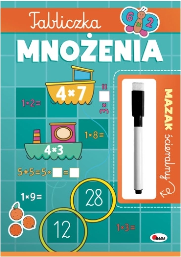 Smazatelný sešit – násobilka