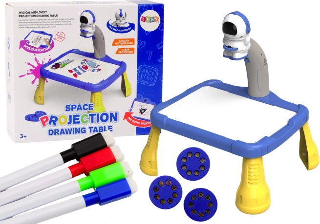 Dětský projektor na kreslení s kosmickým motivem