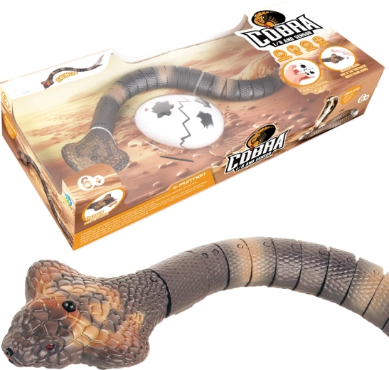 RC had Cobra se svítícíma očima a biomimikry