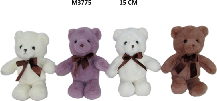 Dětská hračka Miś se čtyřkolovým provedením 15 cm