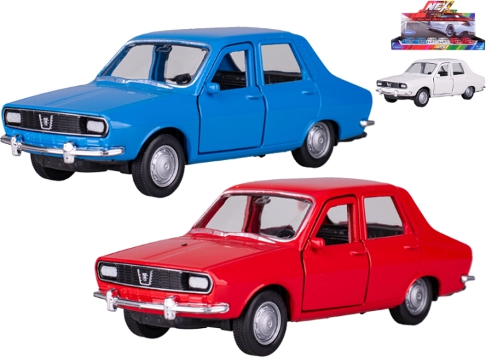 Kovový model Dacia 1300 se zpětným chodem Welly