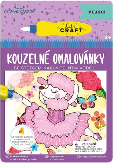 Kouzelné omalovánky CONCORDE Pejsci