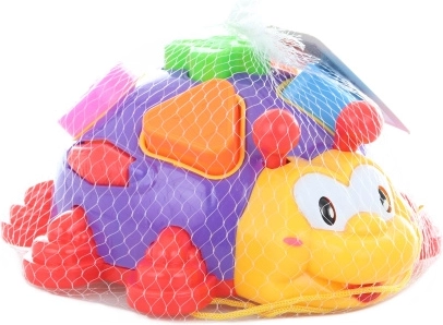 Dřevěná vkládačka Beruška pro děti od 18 měsíců