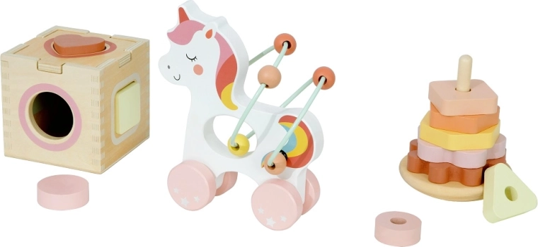 2Kids Toys motorické hračky 3 v 1 Unicorn