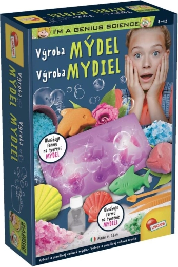 Výroba mýdel – mořský svět kreativní sada