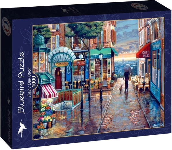 Bluebird puzzle Procházka v deštivém dni 1000 dílků