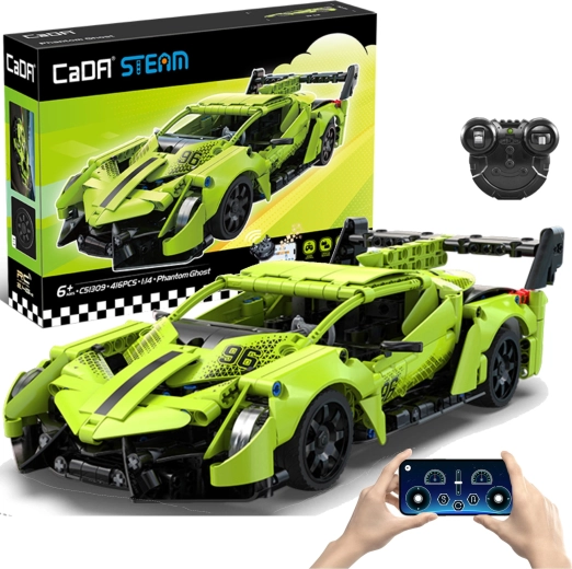 Cada steam stavebnice rc sportovní auto phantom ghost 1:14 (416 dílků)